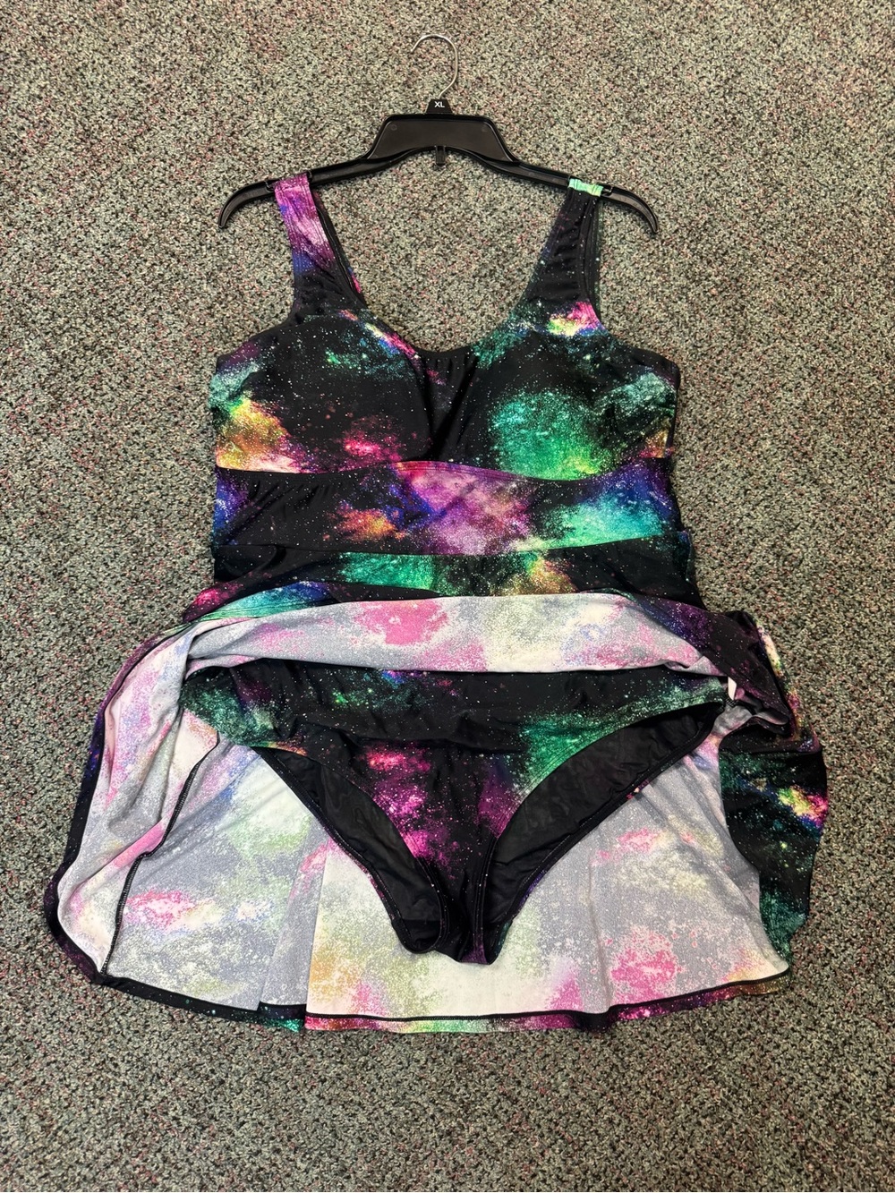 Torrid Wireless Long Length Scoop Swim Dress With Brief Size 2 - Picture 11 of 12
